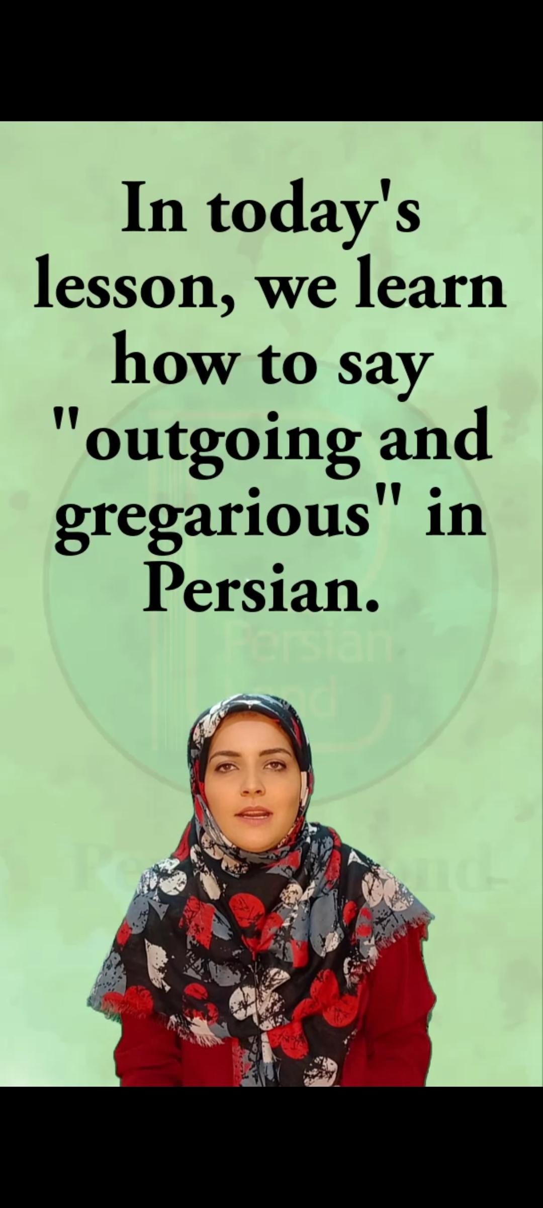 Lesson 122 Farsi Language lesson