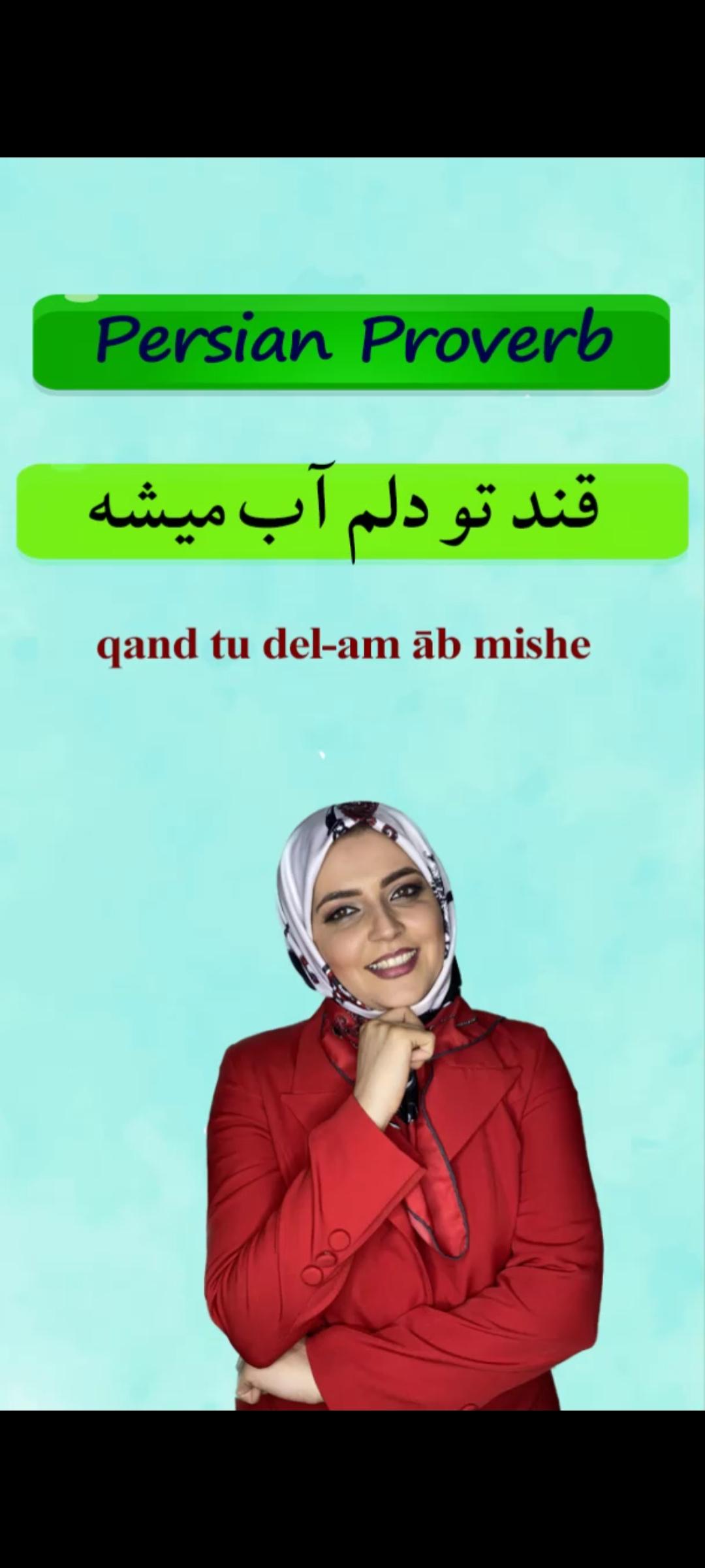 Lesson 116 Persian proverb persian idiom
